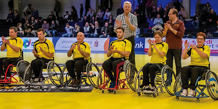 Rolstoel Handbal bij MIC